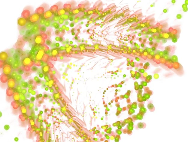 Detailed illustration of cellular pathways, highlighting NF-kB and various inflammatory markers, with a stylized representation of curcumin molecules interacting with them.