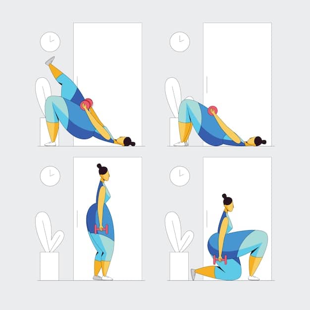 A detailed illustration showing proper form for a standard push-up, emphasizing shoulder alignment and core engagement, suitable for a calisthenics guide.