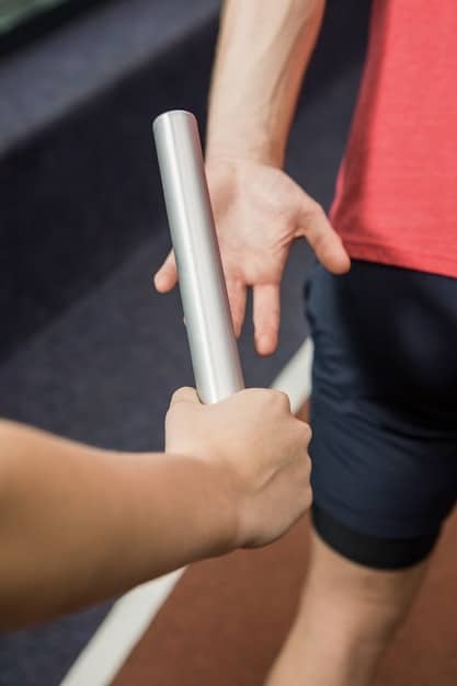 A detailed close-up of a person's hands guiding a foam roller on their IT band, showing precise technique and focus during a mobility exercise.