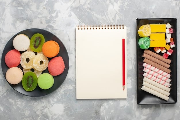 A calendar or daily planner with different colored entries for 